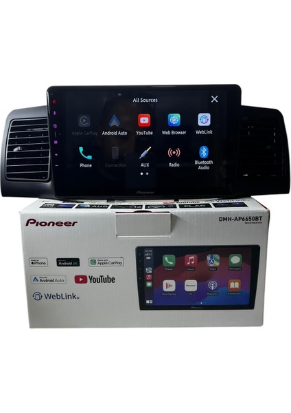 Toyota Corolla 2004-2007 Pioneer 4-64 Tam Profesyonel Oem Multimedia modelleri