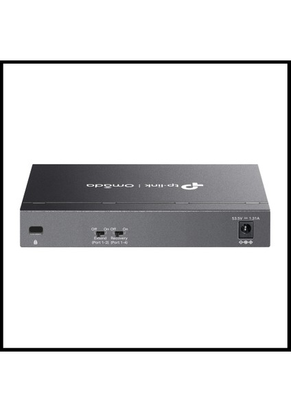 Omada DS106GPP, 6 Port Gigabit, 3 Port Gigabit Poe+, 64W, 1 Port Gigabit Poe++, Yönetilemez, Metal Kasa Masaüstü Sessiz Switch fiyatları