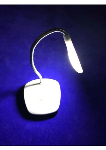 Renkli Mini LED Masa Lambası, Pilli Kitap Okuma Işığı, Şık ve Hafif Tasarım fırsatları