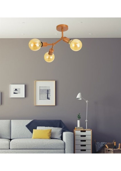 Modern Metal Tavana Monte Şık Avize, Şık ve Fonksiyonel Tasarım