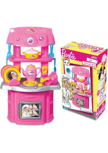 01503 Barbie Şef Mutfak Set