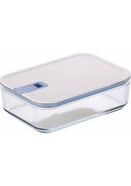 Şeffaf Cam Saklama Kabı 1600ML, Dayanıklı ve Kullanışlı Mutfak Gereci