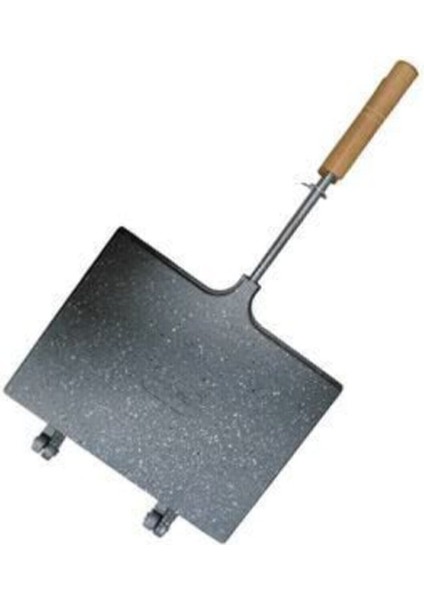 Granıt Döküm Tost Makinesi, Ocak Üstü Ultra Lüks Grill, Iç Dış Dayanıklı Tasarım