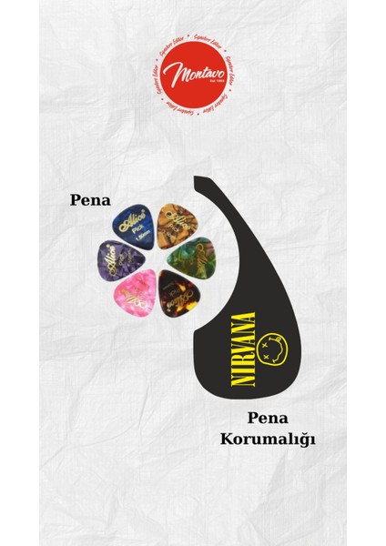 6'lı Gitar Penası + Pena Korumalığı Set fiyatları