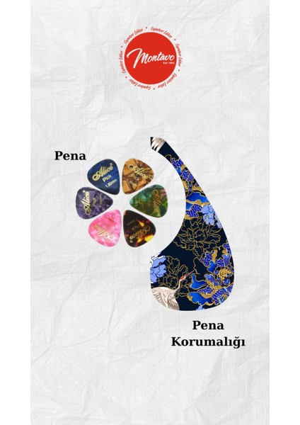 6'lı Gitar Penası + Pena Korumalığı Set fiyatları