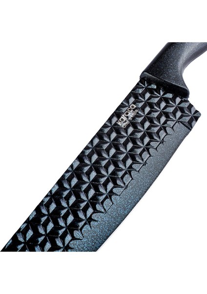 Şık ve Dayanıklı 3'lü Koruma Kaplamalı Bıçak Seti, Mutfağınıza Şıklık Katın modelleri