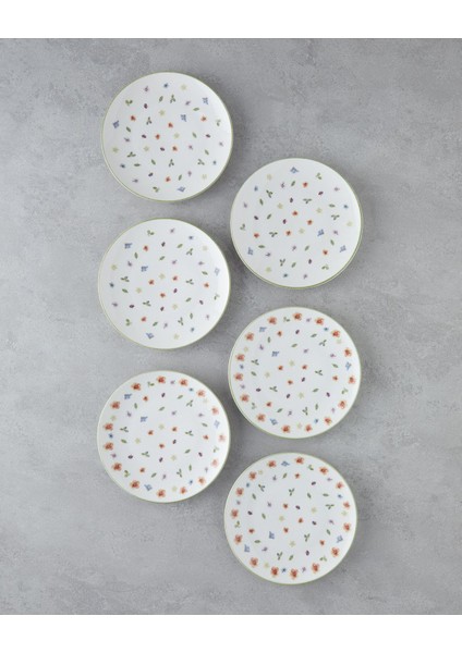 Renkli 21 cm Pasta Seti, Şık ve Kullanışlı, 29.03.2025 Son Kullanma Tarihli