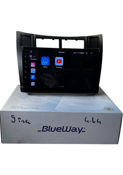 Toyota Yaris 2005-2009 Blueway 4-64 Profesyonel Oem Multimedia indirimleri