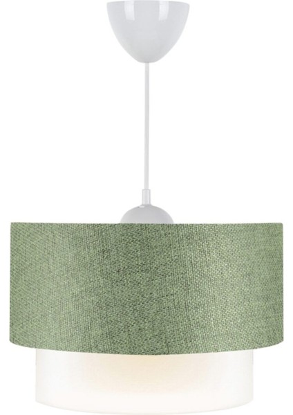 Yeşil Tekli Sarkıt Avize, Şık ve Modern Aydınlatma Ürünü, Ev ve Ofis Kullanımı Için Ideal