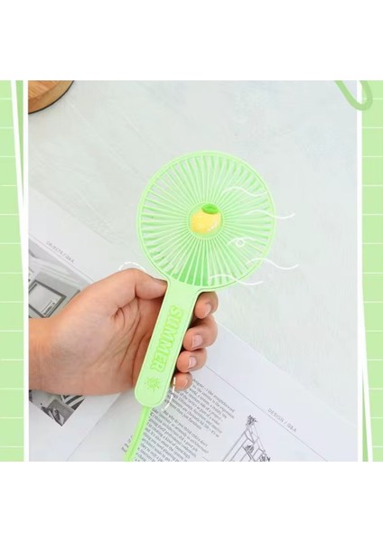 Avuç Içi Taşınabilir Şarjlı Vantilatör Mini El Fanı YS-2289 Yeşil modelleri