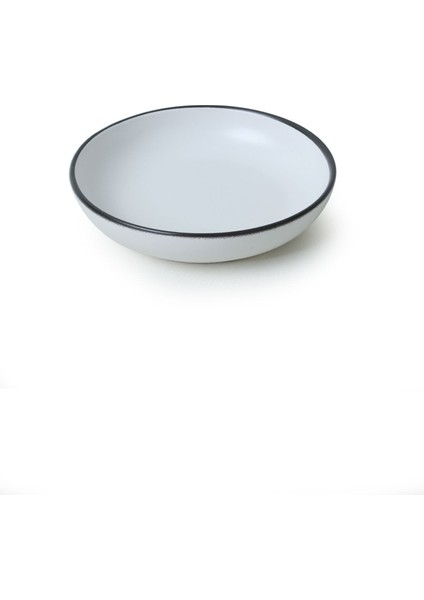 Beyaz 18 cm Yemek Tabağı Seti, Şık ve Kullanışlı, 6 Adet