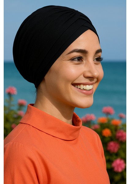 Tesettür Bone – Hızlı Kuruyan Deniz Bonesi ve Havuz Bonesi fiyatları