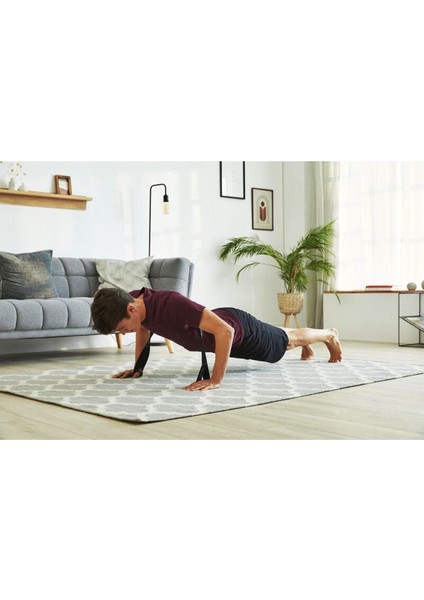 Gri Renkli Çok Amaçlı Egzersiz Rezistans Bandı, Vücut Geliştirme ve Esneme Aracı modelleri