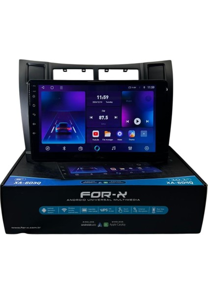 Toyota Yaris 2005-2009 Forx 6-128 Tam Profesyonel Oem Multimedia