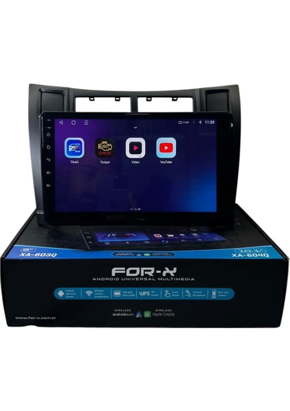 Toyota Yaris 2005-2009 Forx 6-128 Tam Profesyonel Oem Multimedia fırsatları