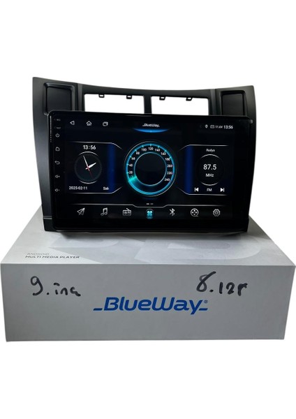 Toyota Yaris 2005-2009 Blueway 8-128 Tam Profesyonel Oem Multimedia