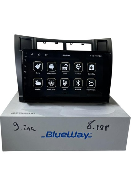 Toyota Yaris 2005-2009 Blueway 8-128 Tam Profesyonel Oem Multimedia fiyatları