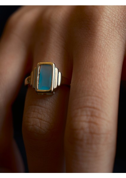 Saaden Ayarlanabilir Pirinç Okyanus Yüzük modelleri