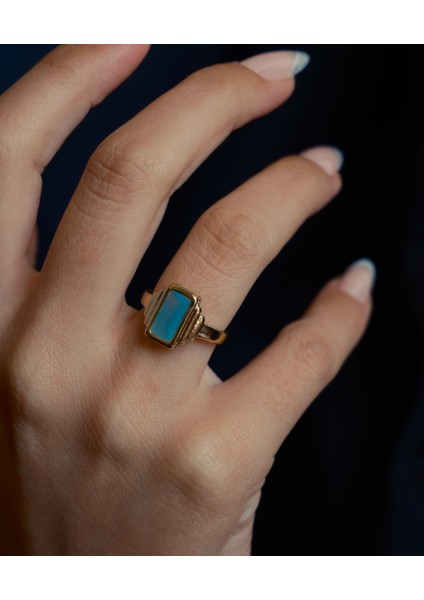 Saaden Ayarlanabilir Pirinç Okyanus Yüzük indirimleri