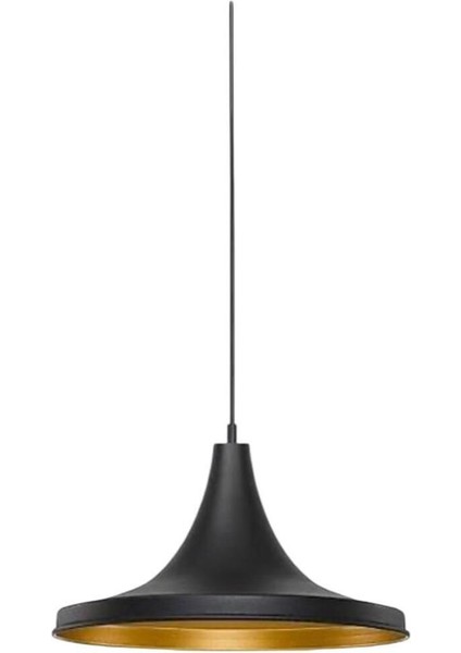 Şık Siyah Avize Işıldayan Modern Tasarım Dekoratif Aydınlatma