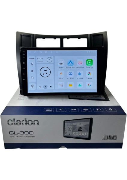 Toyota Yaris 2005-2009 Clarion 4-64 Tam Profesyonel Oem Multimedia fiyatları