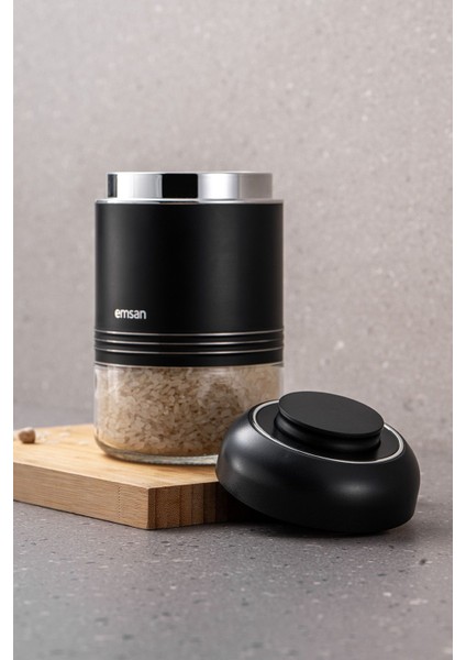 Şık Siyah 650 ml Saklama Kavanozu, Mutfağınıza Pratiklik Katacak Ürün fırsatları