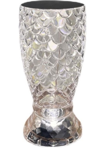Şarjlı Kristal Vazo LED Masa Lambası, Dokunmatik, Romantik, Akrilik, Gece Işığı fırsatları