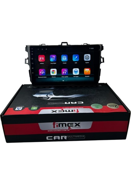 Toyota Corolla 2007-2013 Fimex 4-64 (Fanlı) Dspli Pro Oem Multimedia modelleri