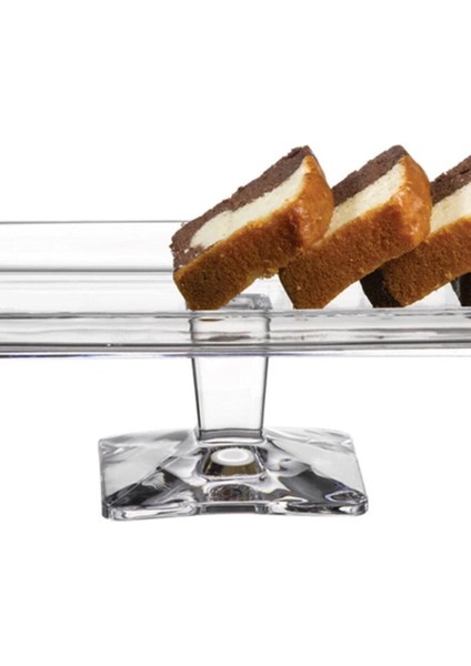 Nude Ayaklı Baton Servis Tabağı, Şık ve Pratik Mutfak Aksesuarı