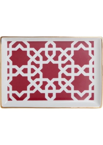 Morocco Ds5 Fuşya Kahvaltı Tabağı, 18 Cm, Şık ve Dayanıklı Mutfak Aksesuarı