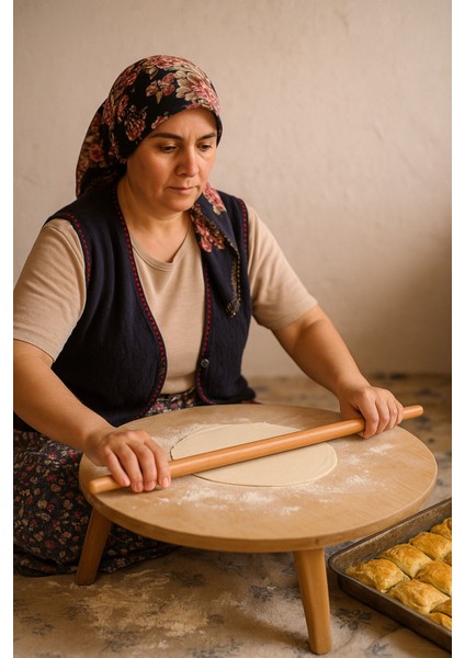 8 Parça Hamur Şekillendirici ve Kesici Seti, Merdane, Oklava, Bisküvi Kalıpları fiyatları