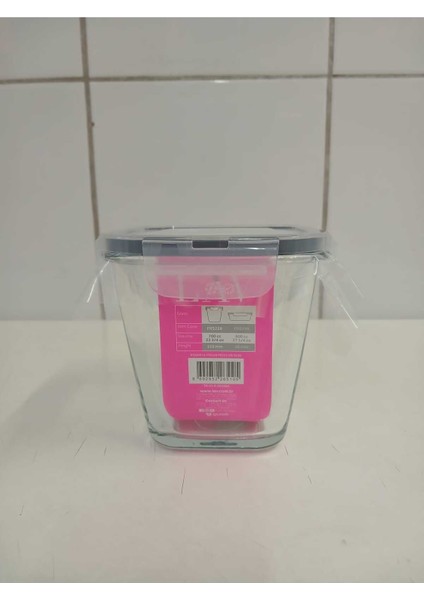 Fresko Kilitli Cam Saklama Kabı Seti 4’lü 700CC Gri Kapaklı indirimleri