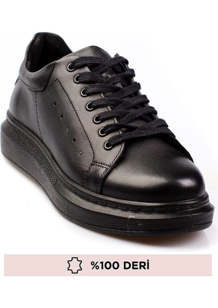 Hakiki Deri, Kalın Tabanlı, Iç Dış Deri Erkek Ayakkabı