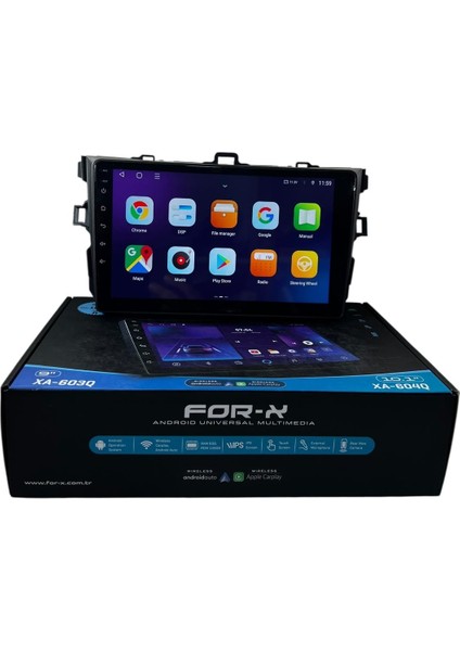 Toyota Corolla 2007-2013 Forx 6-128 Tam Profesyonel Oem Multimedia modelleri
