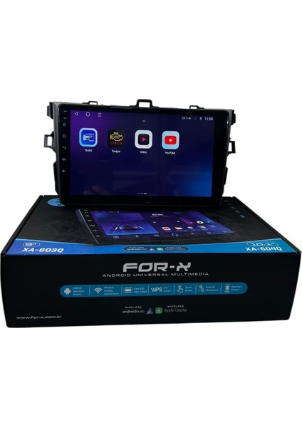 Toyota Corolla 2007-2013 Forx 6-128 Tam Profesyonel Oem Multimedia fırsatları