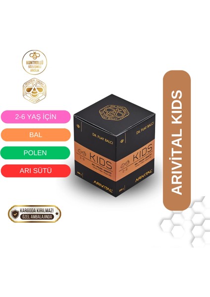 3'lü Arıvital Kids (Arı Sütü, Bal, Polen) Paketi fiyatları