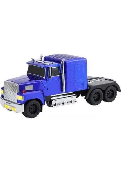 WS-570BT Tır Görünümlü Radyolu Bluetooth Hoparlör Mavi