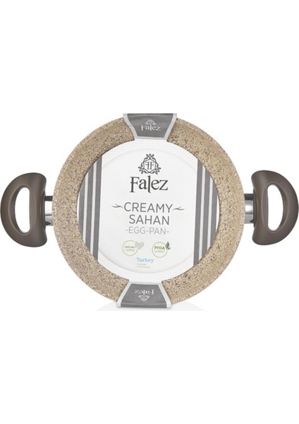 Kremalı Granıtec 20 cm Sahan ile Yemeklere Şıklık ve Lezzet Katın