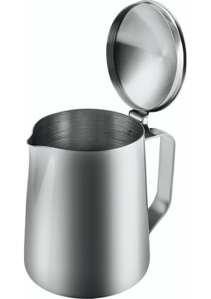 Paslanmaz Çelik Süt Potu, Kapaklı, 1 Litre, Dayanıklı ve Şık Tasarım fiyatları