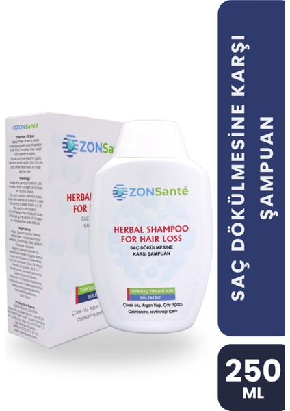 Sülfatsız Şampuan – Tüm Saç Tipleri İçin Doğal Bakım 250 ml modelleri