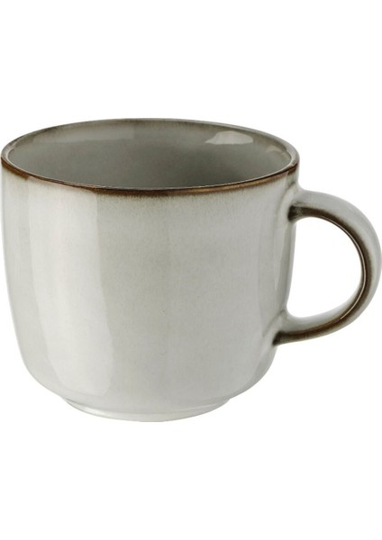 2'li Gri Kupa Bardak Seti, Çay Kahve Nescafe, 370 Cc, Şık ve Dayanıklı