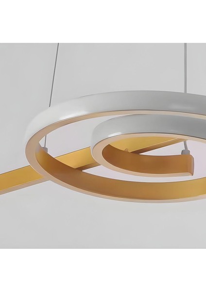 Modern Sarkıt LED Avize, Beyaz Işık, Güçlü ve Şık Tasarım, Salon ve Mutfak Için fırsatları