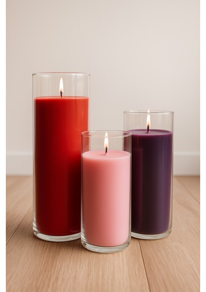 3'lü Salon Mum fiyatları