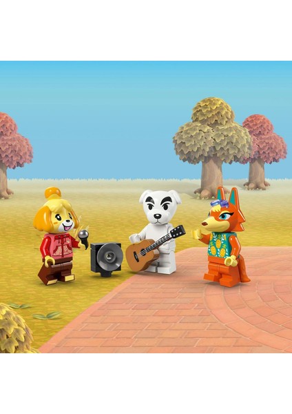Animal Crossing K.k. Meydan Konseri 77052-7 Yaş ve Üzeri Çocuklar Için Kafe ve Araç Içeren Oyuncak Yapım Seti (550 Parça) fiyatları