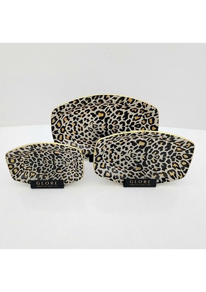 Renkli Cam Oval Kayık Tabak Takımı, Zarif ve Şık Tasarım, 100 Karakter fırsatları