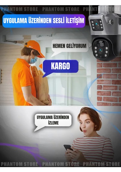 Güneş Enerjili Sim Kartlı Çift Kameralı Güvenlik Kamerası | Elektriksiz ve Internetsiz Çalışır, Telefon Üzerinden Uzaktan Izleme modelleri