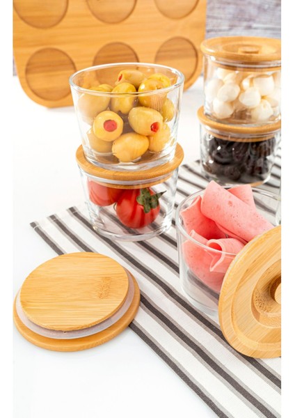 Şık 13 Parça Cam Kahvaltılık Takımı Bej Renkli, Elegant ve Kullanışlı Tasarım modelleri