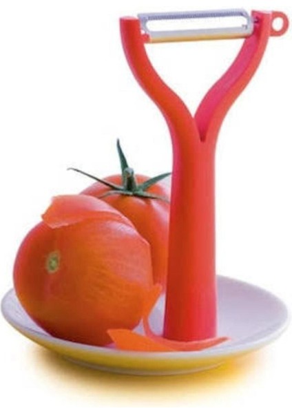 Kırmızı Renkli Çok Amaçlı Soyacak, Pratik ve Şık Mutfak Aracı fiyatları