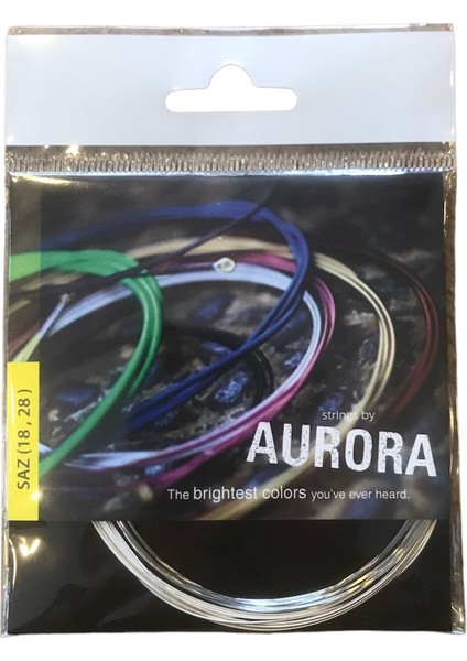 Kısa Bağlama Teli 0.18 (Ters Akort Düzenine Uygun)