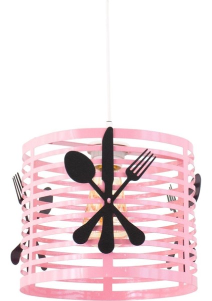 Modern Pembe Sarkıt Avize ile Şıklık ve Renk Katın